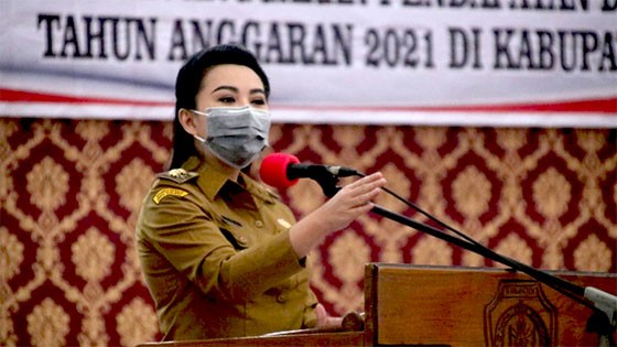 LANDAK - Pemerintah Kabupaten Landak melalui Dinas Pemberdayaan Masyarakat dan Pemerintahan Desa
